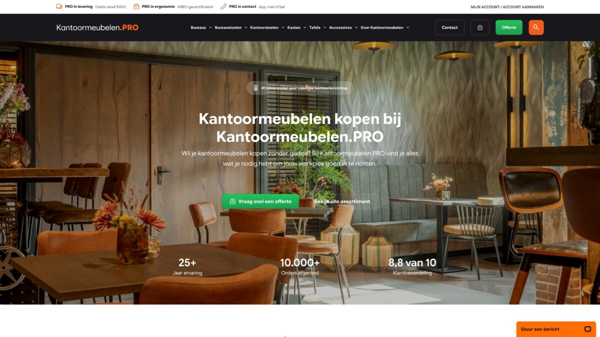 Kantoormeubelen Pro 1 case-kantoormeubelen