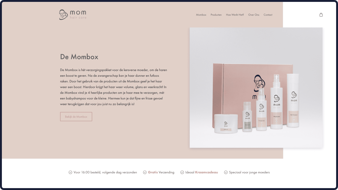 Website Mom Haircare